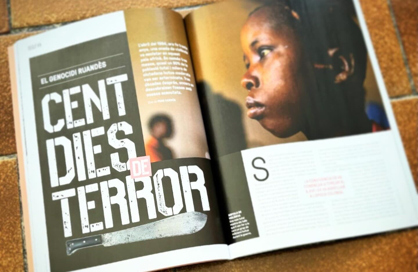 El genocidi ruandès: cent dies de terror (revista Sàpiens)